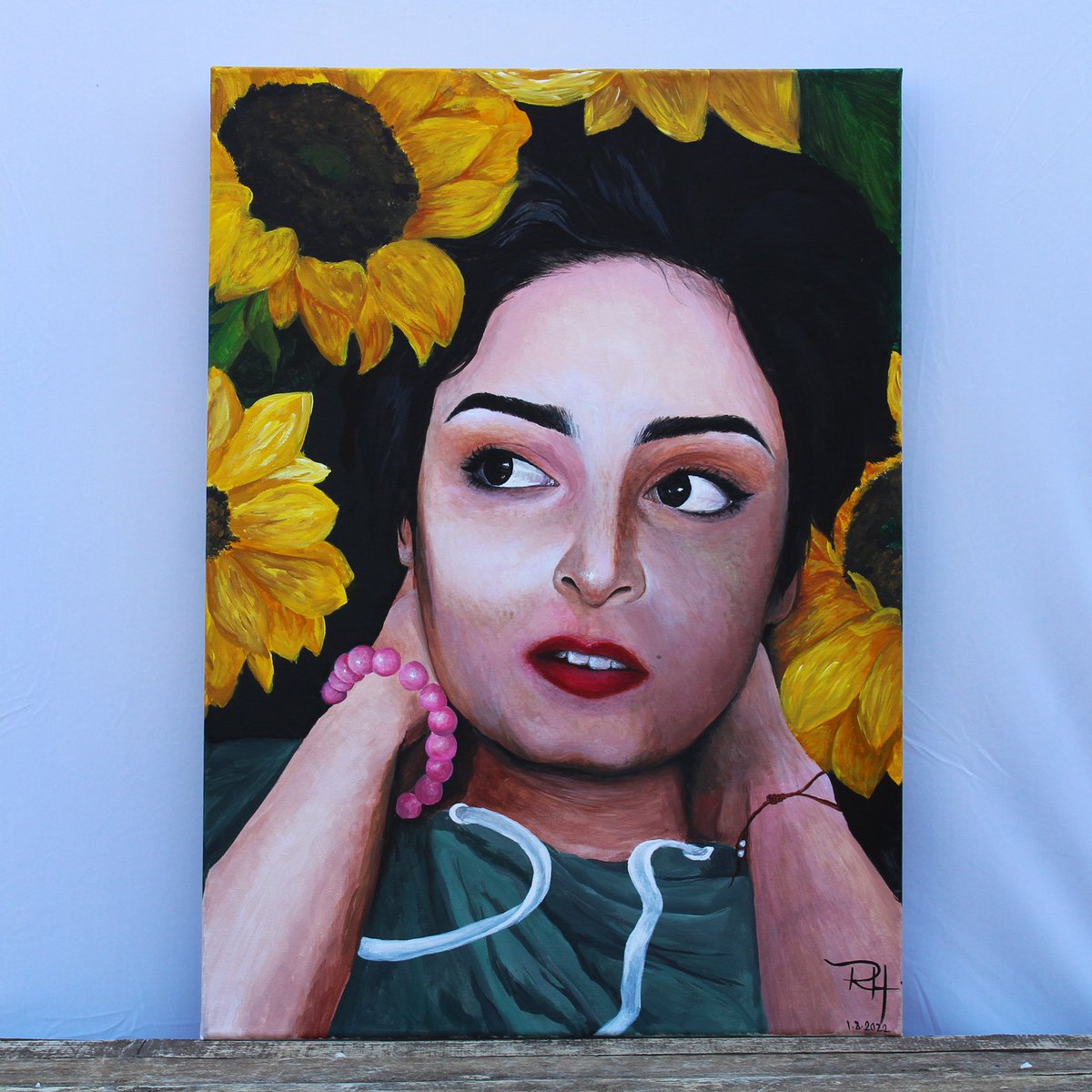 HopeProjectArt's tweet photo. A stunning piece by @r______0088art showing a women surrounded by sunflowers. 

#sunflower #sunflowers #sunflower🌻 #sunflowers🌻 #sunflowerfield #sunflowerlove #sunflowergarden #sunflowerpainting #sunflowerfields #sunflowerart #sunflowerlover #sunflowerpaintings #painting https://t.co/nCPt8QSYQW