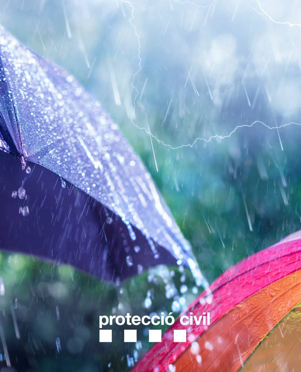 ⚠️AVÍS PROTECCIÓ CIVIL⚠️ Avis Temps violent: a partir dels propers 30 min. i fins a 2 hores més es pot produir localment pedra >2cm, ratxes de vent de 90 km/h, esclafits i/o tornados al Montsià. Alerta #INUNCAT #ProteccioCivil