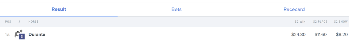 PaceSheets1's tweet image. How did the (3) go off at 10:1, #TrustData
Numbers indicated the horse should be there in the end...just an example of finding value.
