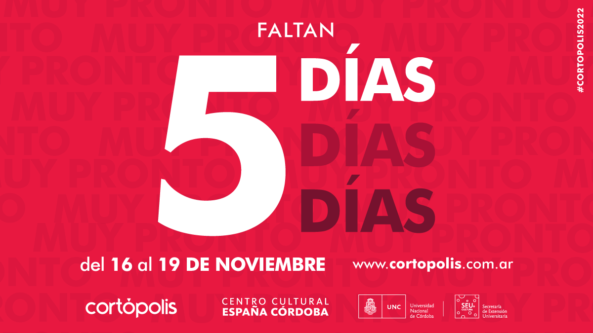 cortopolis's tweet photo. Solo 5 días para volver a disfrutar del mejor #CineLatinoamericano en una nueva edición #Cortopolis 😍

🙌🏻 ¡Seguinos!, Te compartiremos toda la info del festival🎞

📽 Viví 4 días a puro cine: del 16 al 19 de nov.

¡Sé parte de #Cortopolsi2022! ¡Te esperamos! 🙌🏻🧡 https://t.co/p2qDOdthVs