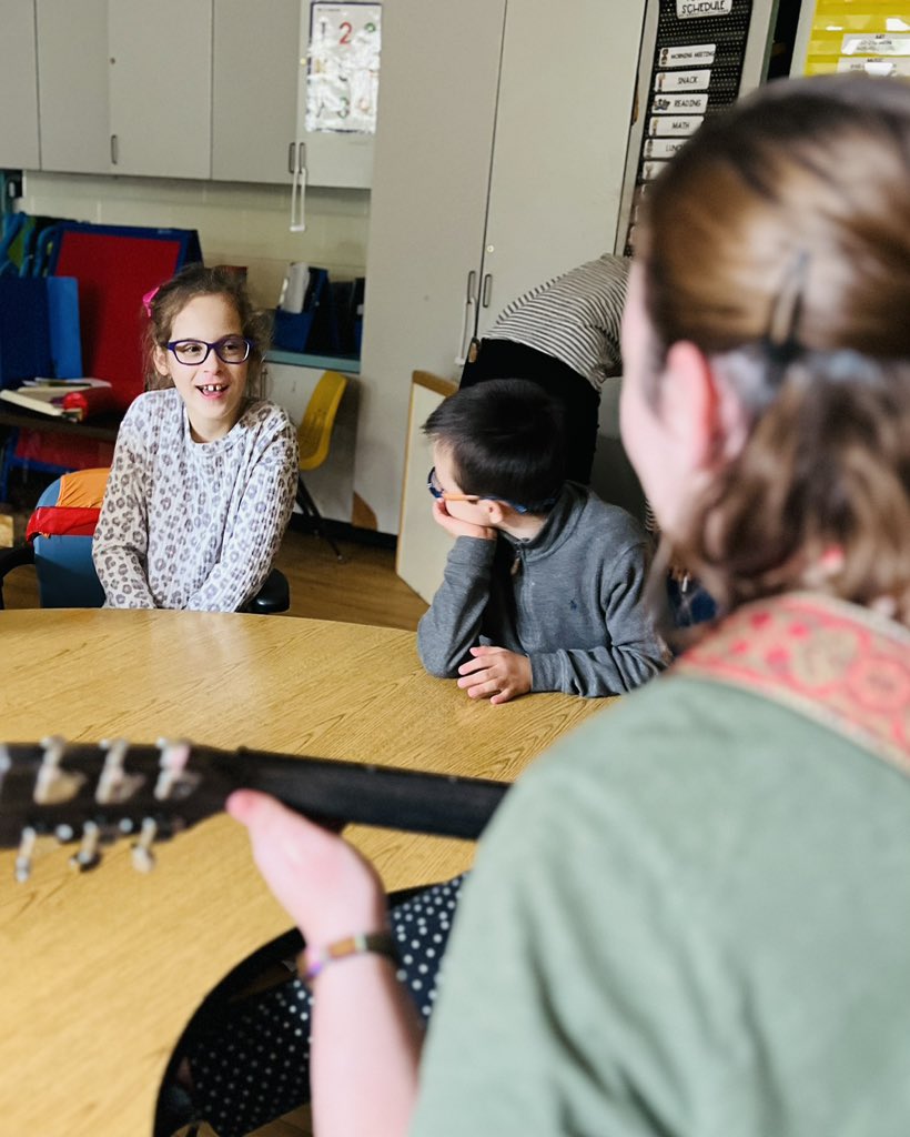 A child who sings is a happy child. -Elder Enrique Falabella #fcsmusic <a href="/FultonCoSchools/">FultonCountySchools</a>