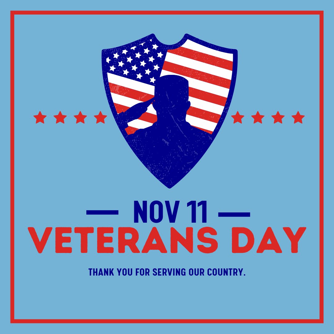 theDECnetworkRB's tweet photo. Happy Veterans Day to all those who served, especially one of our own, Mike Wilkes! Today and every day, we salute and thank you for protecting our country!

#veterans #memorial #honor #service #thankyou #veteransday #nationalholiday https://t.co/wpSDFGVN6j