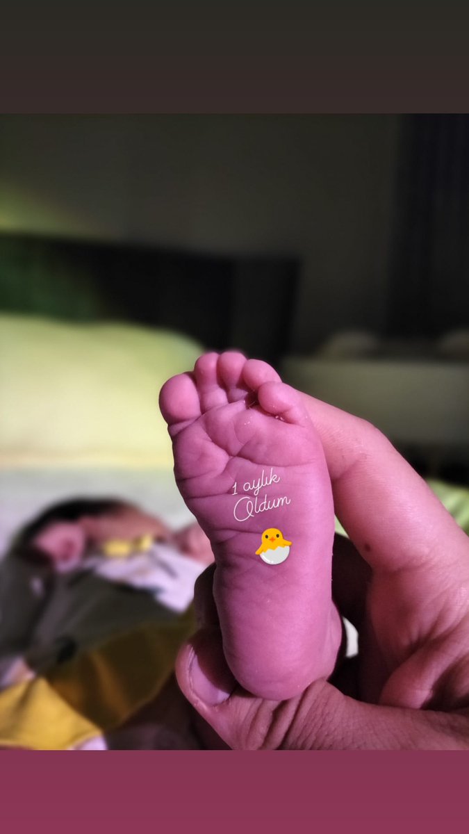 Eliz Ada'm 1 aylık oldu🐣🤲🏻💛