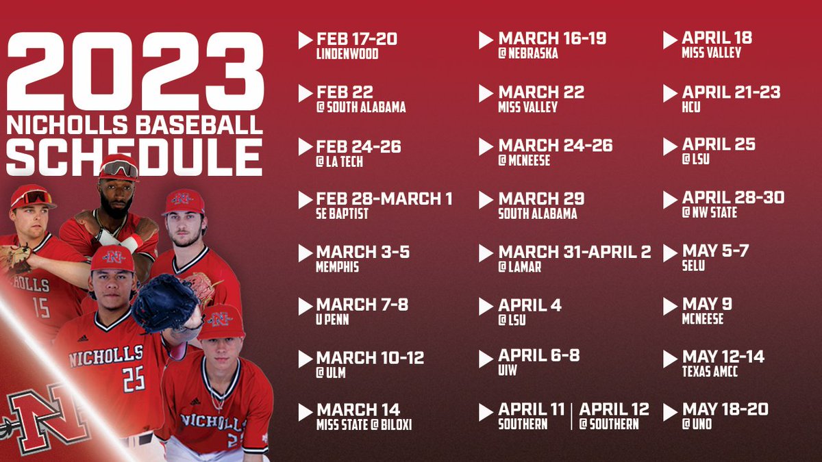 The 2023 schedule is live! 9⃣8⃣ days until we're back.

🔗 bit.ly/3Tunmwv