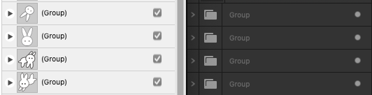 thechexican's tweet photo. @affinitybyserif in Affinity v1, Groups would have thumbnail previews. In v2, it's just a generic folder icon. 👎🏽 https://t.co/HOnqpZuVfR