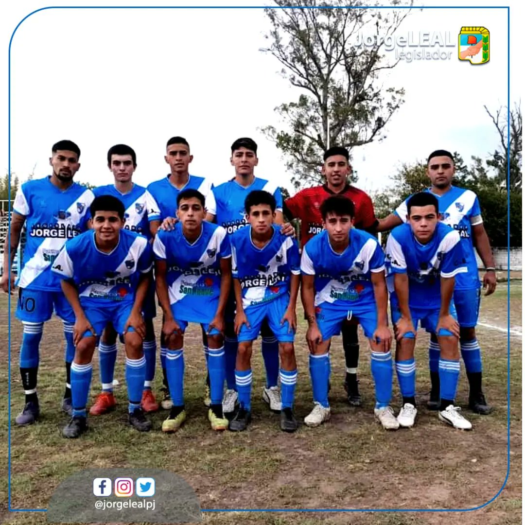 #SiempreCompañeros
APOYANDO EL DEPORTE

Con la satisfacción de saber que apoyamos esta pasión, y sobre todo a nuestros clubes del interior.

Eudoro Avellaneda de Los Ralos, hoy luce una nueva indumentaria y colaboramos también para algunos traslados y pequeñas obras en el Club.