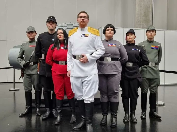 How beautiful are the colours of the Empire !

<a href="/501stIOC/">501st Imperial Officer Corps</a> <a href="/501stczo/">Czech Garrison</a> <a href="/501stHUG/">501stHUG</a> #AustrianGarrison 
#501st #StarWars #ImperialOfficer #BadGuysDoingGood #BadGirlsDoingGreat