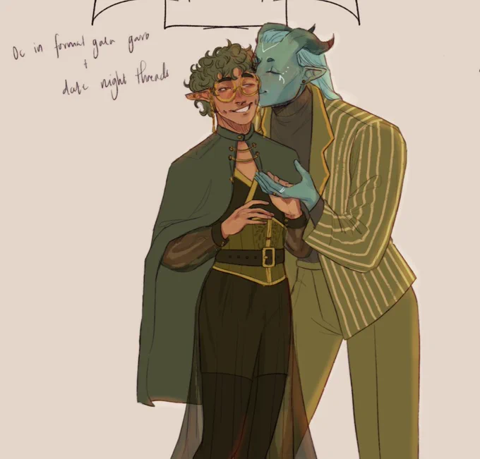 Hihi it's my birthday today and I am rattling my OCs around in my brain all day long ! what about y'all? who are your favourite OCs? 
