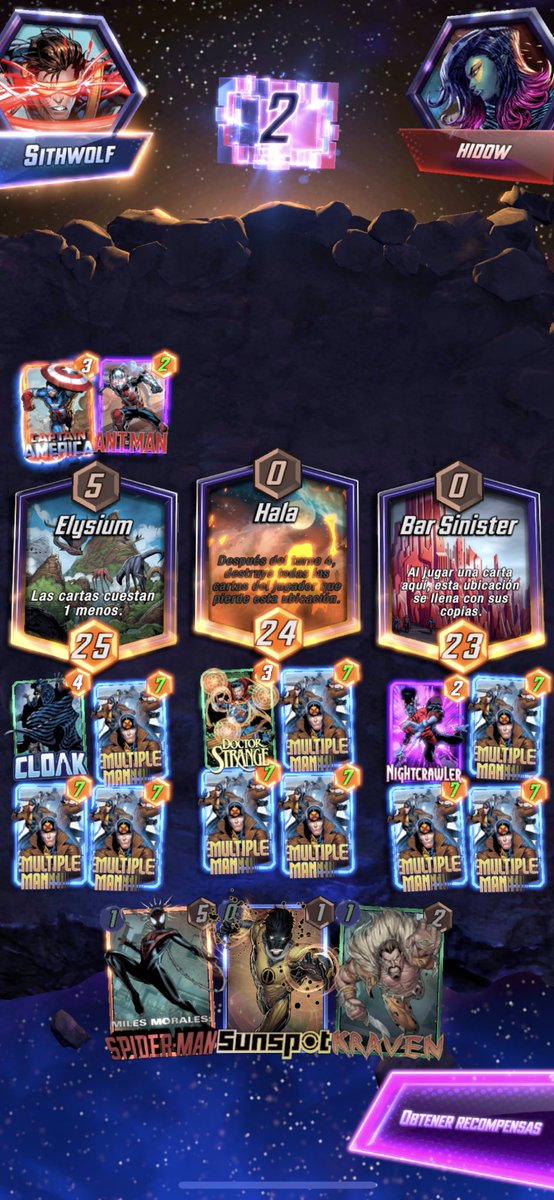 GuaridaTitan's tweet image. #MultipleMan #MarvelSnap 
se ha retirado… 😢😂