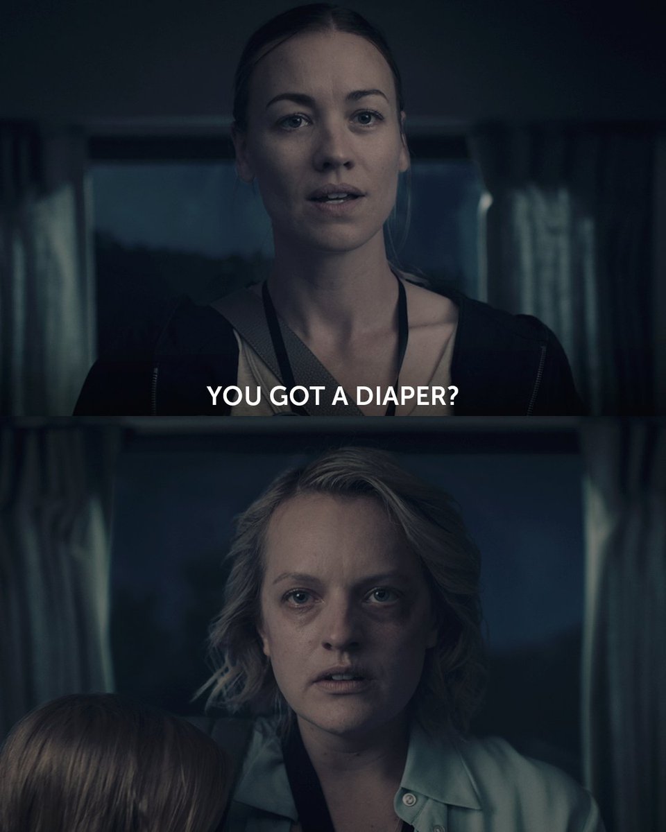 HandmaidsOnHulu's tweet photo. Women supporting women. #TheHandmaidsTale https://t.co/tWFIrE9Hy6