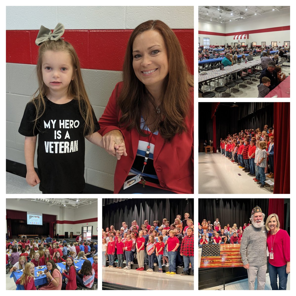 Happy Veterans Day! Ball Ground STEM Academy held a wonderful program today. Thank you to all Veterans for your service to our country! <a href="/MelindaRoulier/">Melinda Roulier</a> <a href="/BGESTEM/">Ball Ground STEM Academy</a>