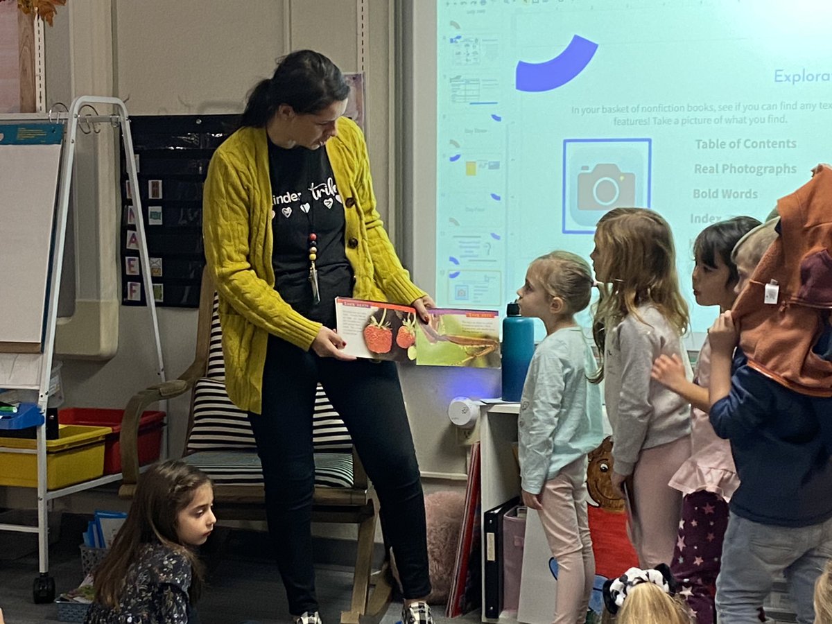 Readers sharing their learning! #nonfictiontextfeatures #Eagles ⁦<a href="/RoseGlenEagles/">RG Waukesha</a>⁩