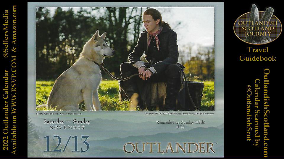 The #Outlander Daily Calendar, November 12th, 2022.  It’s a Rollo &amp; Ian rerun day!  #Rollo  <a href="/RolloWolfDog/">Rollo Wolf Dog</a>  <a href="/JHooked1/">CuatroVax'd y Masking, 'ken</a>  <a href="/OutlanderRollo/">Outlander Rollo</a>  <a href="/JohnBell/">JOHN BELL</a>  #OutlanderDaily