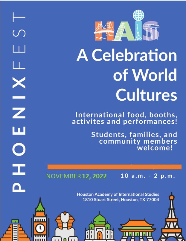 <a href="/HISDInnovation/">HISD Strategy and Innovation</a> <a href="/michael_love2/">Michael Love, Ed.D.</a> @HISDChoice <a href="/HoustonISD/">Houston ISD</a> <a href="/PatrickHenryMS/">Patrick Henry MS</a> @mcreynoldsbear1 <a href="/Fonville_MS/">Fonville Middle School</a> After the Choice Fair swing by <a href="/HAIS_ECHS/">HAIS</a> for our #PhoenixFestival for fun and games for the whole family. Special activities and prizes for our prospective students!