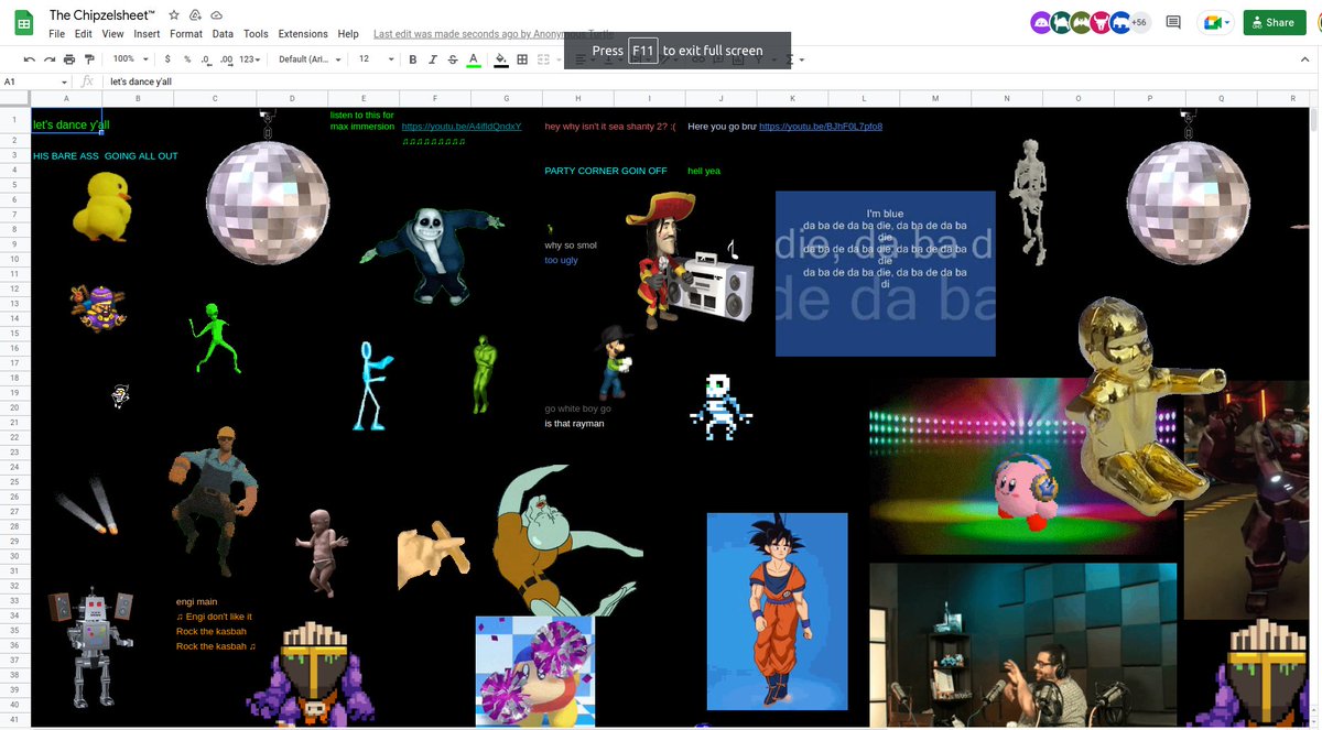 Jorinde's tweet photo. Google sheets is the new twitter. The @chipzel sheets https://t.co/zupiLqswZp