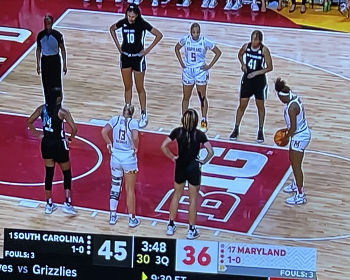 Watching the South Carolina-Maryland game and it looks like, at least in the women’s game, short shorts are back in style.  Looks like 1980 out there.