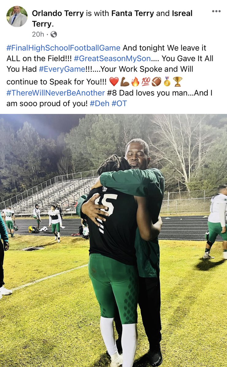 #AFathersLove #OnandOffTheField #SometimesBothAllatOnce                   ❤️🏈⬛️🟩⬛️🟩⬛️🟩🥇🏆