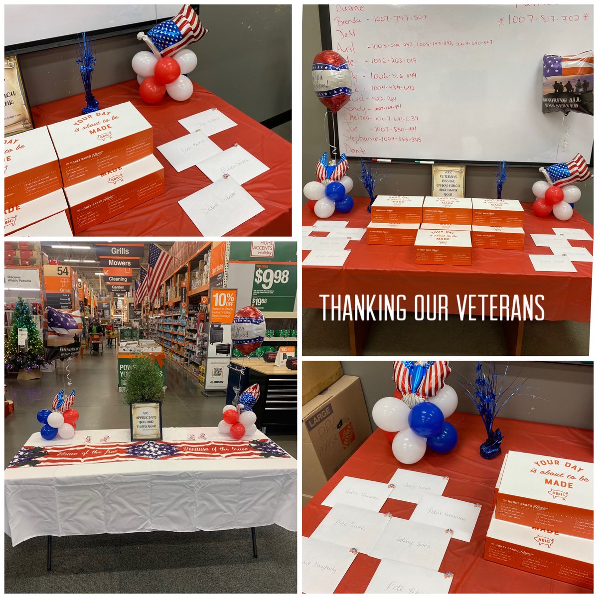 SM Pete thanking some of his veterans for their service on this 11/11/22 Army Strong!!!