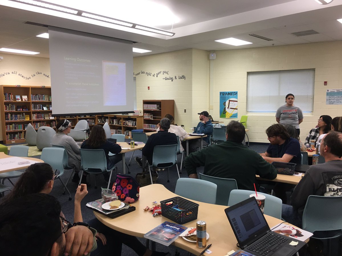 malnsol's tweet photo. Happy to be part of @GlasgowMS Individual &amp; Society’s book club! Deep dive into reading nonfiction in the content w/ #NoticeandNote by @KyleneBeers @BobProbst If you want Ss to access NF text, teach this strategy to be active readers! @FCPS_LIS @OladimejiNonye @CarmenAndersen https://t.co/3wbwqaI7do