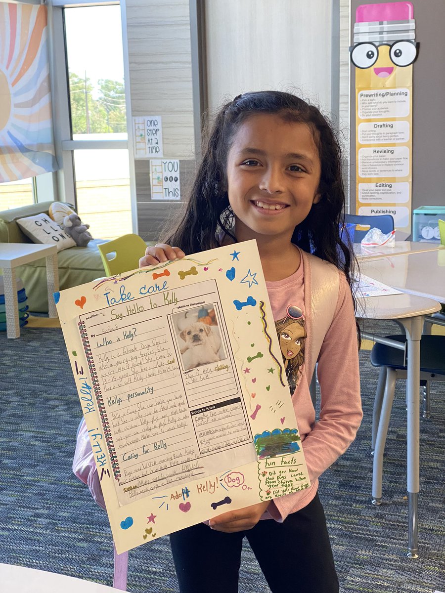 Our PBL Adopt a Dog 🐶 unit was a success and so much fun for our 3rd graders! They’re thrilled to be helping our local animal shelters! 🫶🏻 <a href="/MrsRFiore/">Rebecca</a> <a href="/HumbleISD_GE/">Groves Elementary</a> <a href="/MrsHudson_GE/">Mrs. Hudson</a> @Curllonangela