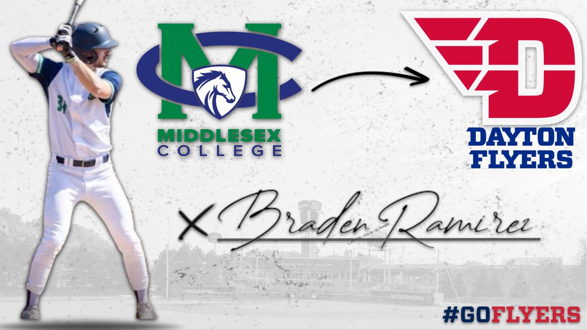 MCColtsBaseball's tweet photo. Congrats to Braden Ramirez on his commitment to continue his athletic and academic career at the University of Dayton. Coach King is getting a special talent. 2nd Team All-Region XIX and 2nd Team @_TheJBB All-American in 2022. 75 hits, 72 rbi, 19 2B, 9 HR (Middlesex records) https://t.co/Mxf7AKLzws
