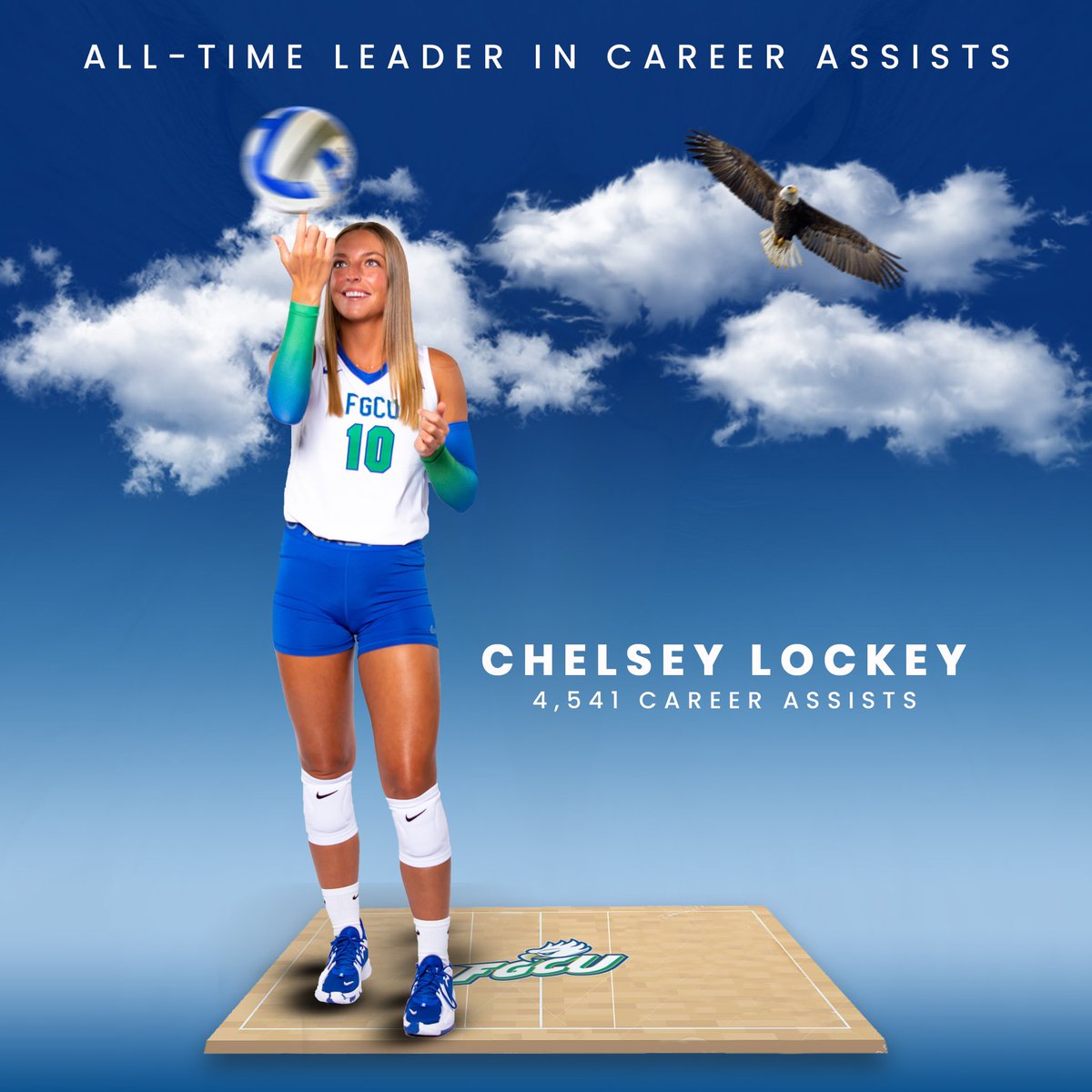 𝗔𝗹𝗹-𝗧𝗶𝗺𝗲 𝗟𝗲𝗮𝗱𝗲𝗿 𝗜𝗻 𝗖𝗮𝗿𝗲𝗲𝗿 𝗔𝘀𝘀𝗶𝘀𝘁𝘀

And there it is. Record broken! 4,541 career assists in the Green &amp; Blue 👏

#TakingFlight 🤙🦅🌴