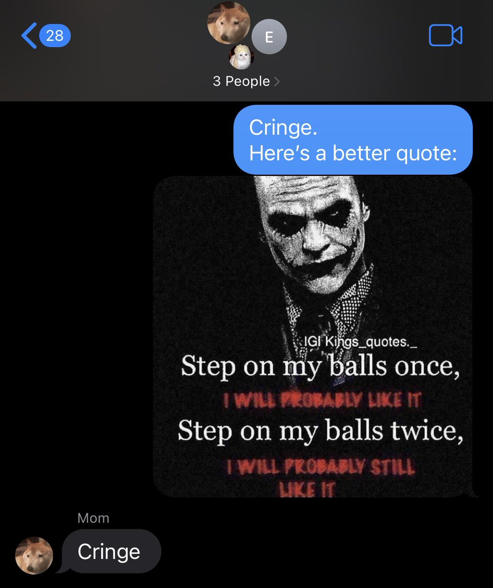 WHO IS TEACHING MY MOM HOW TO CLAP BACK