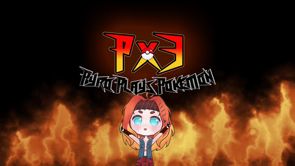 PyrOMG's tweet photo. Tonight's goals: 2 gyms and the Elite 4 to beat. No big. 😰

#PyroPlaysPokemon: Day 10 Starts RIGHT NOW on Twitch!

👇Twitch Link &amp; More Below👇 https://t.co/9ZsUJKmeX8