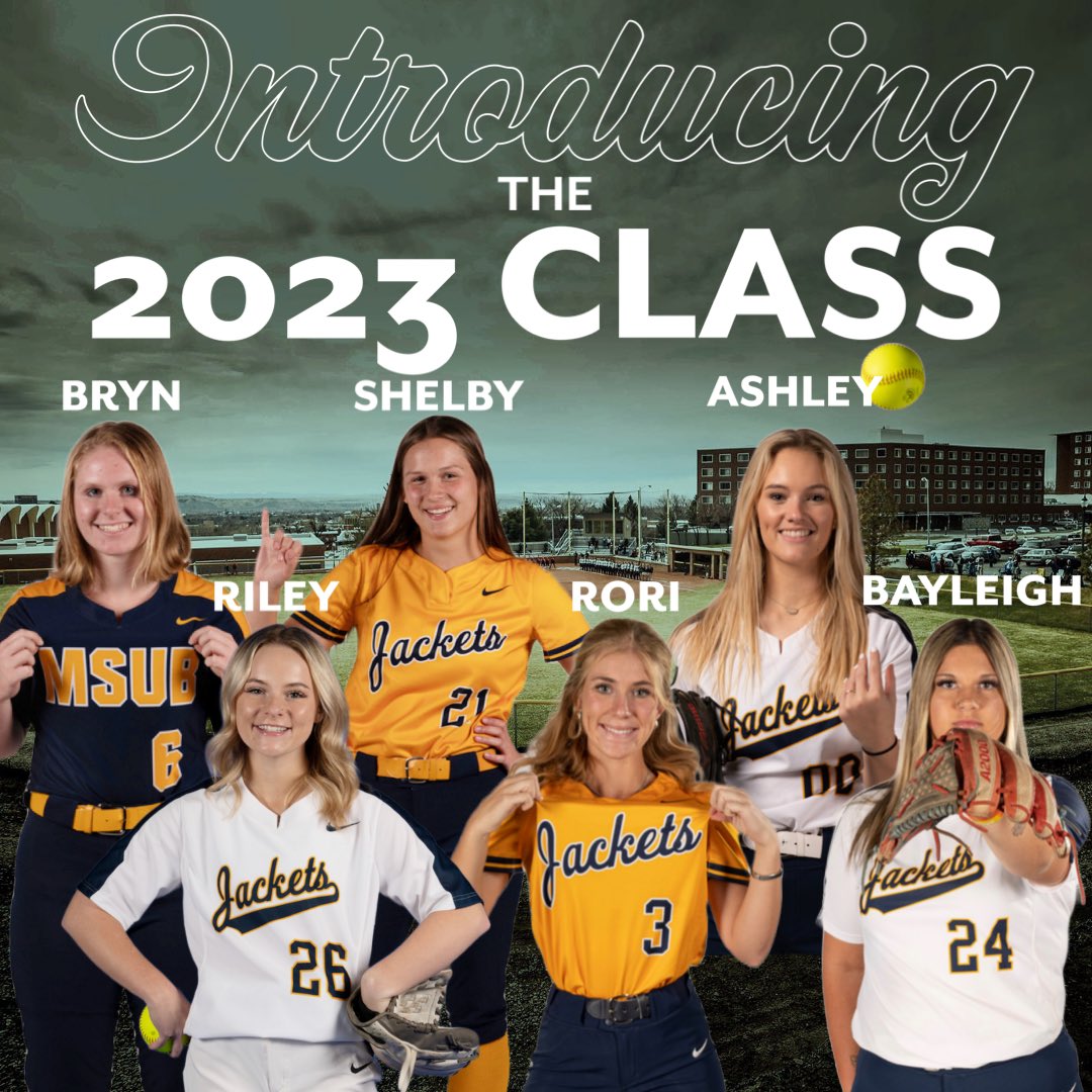 Proud to announce our 2023 class! Congrats to all! #GoJackets🐝 #NCAADII #D2Softball