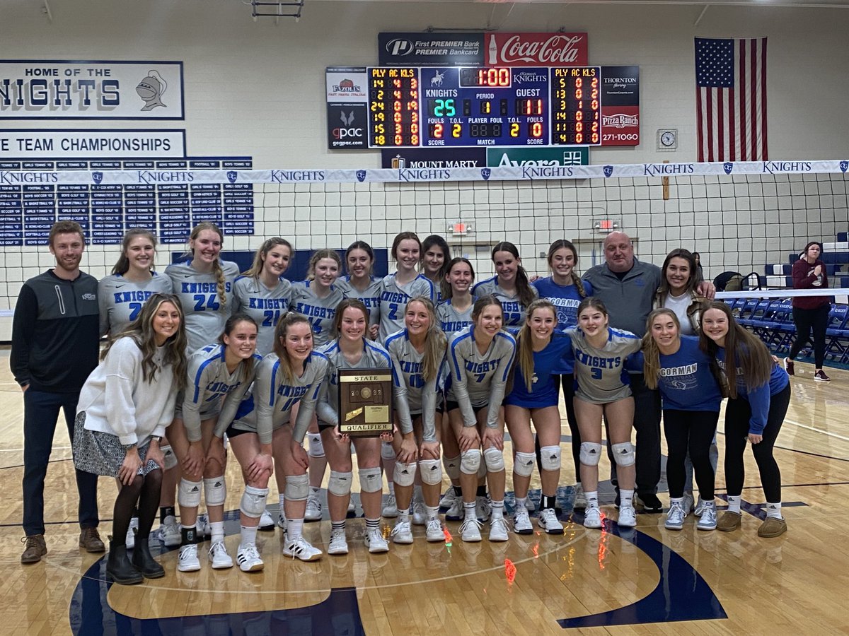 OG_Volleyball's tweet photo. We are going to State! We play next Thursday at 5:00pm vs Huron! Let’s keep going!#OGVB https://t.co/EfNoURyS9v