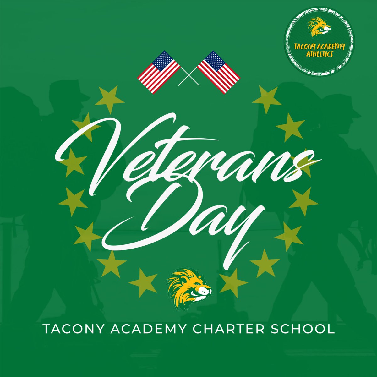 Tacony Academy Athletics (@academytacony) on Twitter photo Happy Veterans Day from Tacony Academy Charter School Athletic Department. Go Lions 🦁!!! <a href="/NETimesOfficial/">Northeast Times</a> <a href="/TaconyAcademy/">Tacony Academy</a> Happy Veterans Day from Tacony Academy Charter School Athletic Department. Go Lions 🦁!!! <a href="/NETimesOfficial/">Northeast Times</a> <a href="/TaconyAcademy/">Tacony Academy</a>