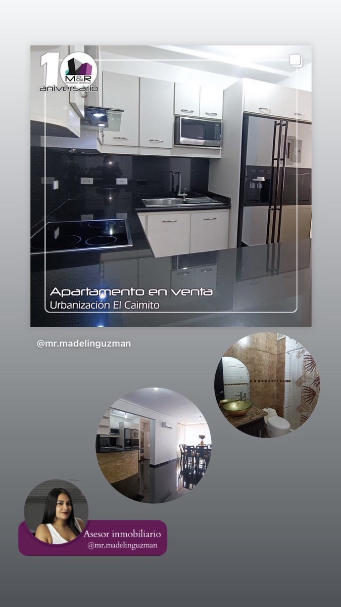Made91855935's tweet photo. 🏢En venta lindo y acogedor apartamento de 96mts² ubicado en Piso 1 del Conjunto Residencial El Caimito, Urbanización El Caimito 

✅Cocina empotrada con tope de granito y área de desayunador

✅Sala/comedor

✅1 habitación principal con baño

✅2 habitaciones auxiliares, 1baño https://t.co/rphyXHRbQD
