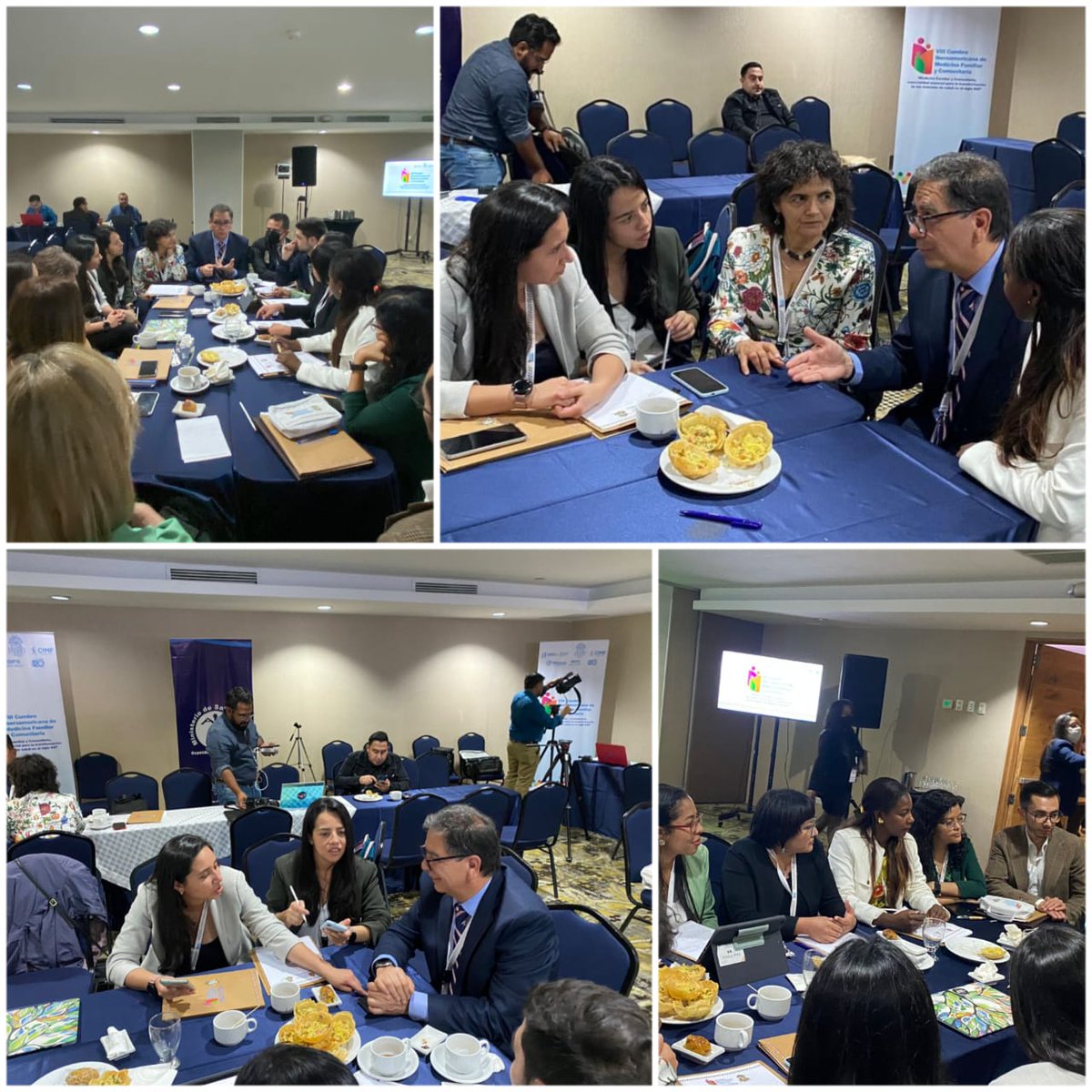 SOCMEF's tweet photo. Mesas de trabajo VIII Cumbre Iberoamericana de Medicina Familiar y Comunitaria. @WoncaCIMF https://t.co/M1vlaZWviV