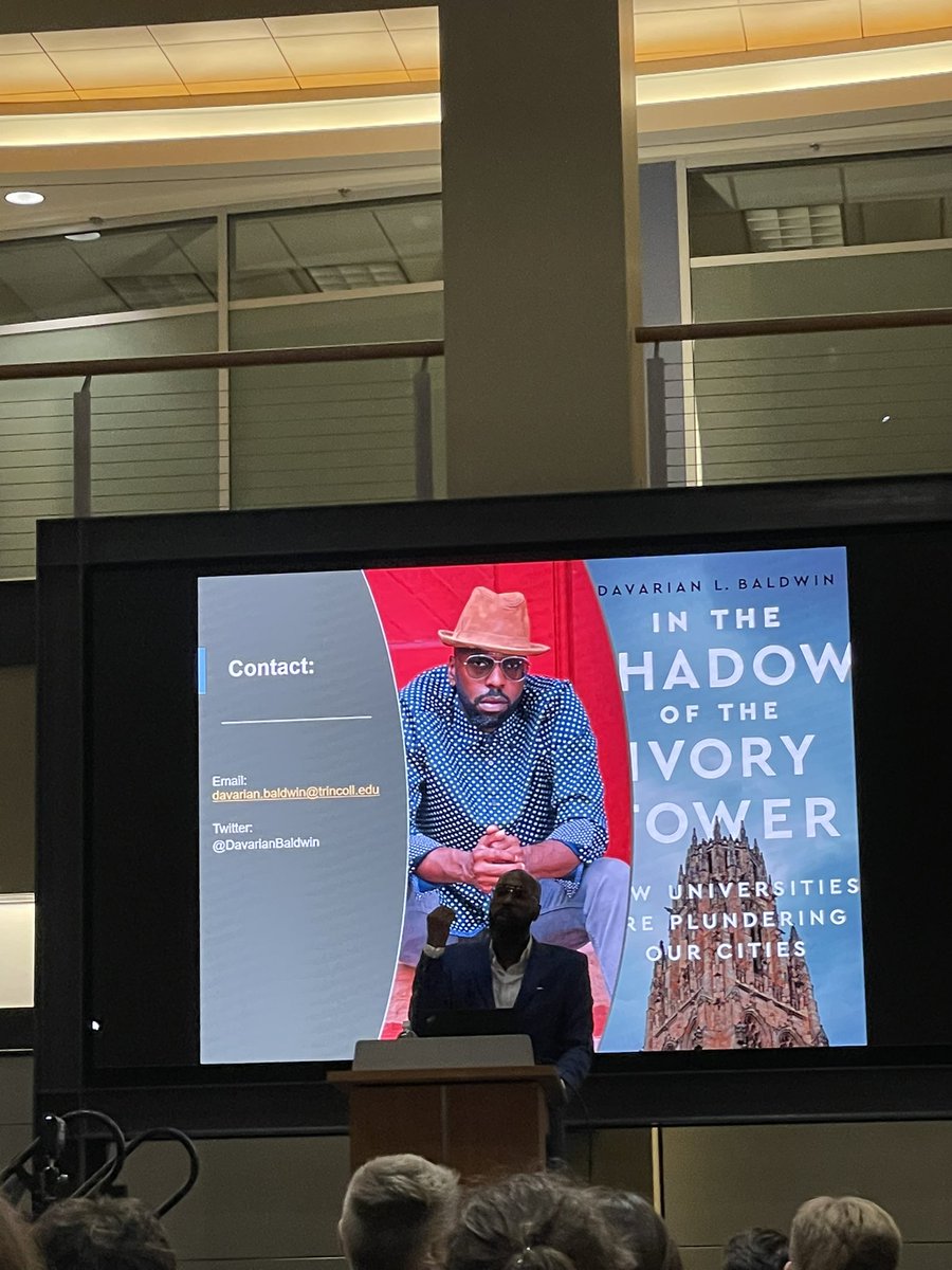 PNicoleking's tweet image. Uni w/ 75% of faculty contingent workers + staff working poverty wages + developers/universities extracting wealth from Black &amp;amp; immigrant neighborhoods. We must see it as more than a crisis, but a crossroads. We can and must do better. @UMBCPubHum let’s go! 💥Repair + abolition💥