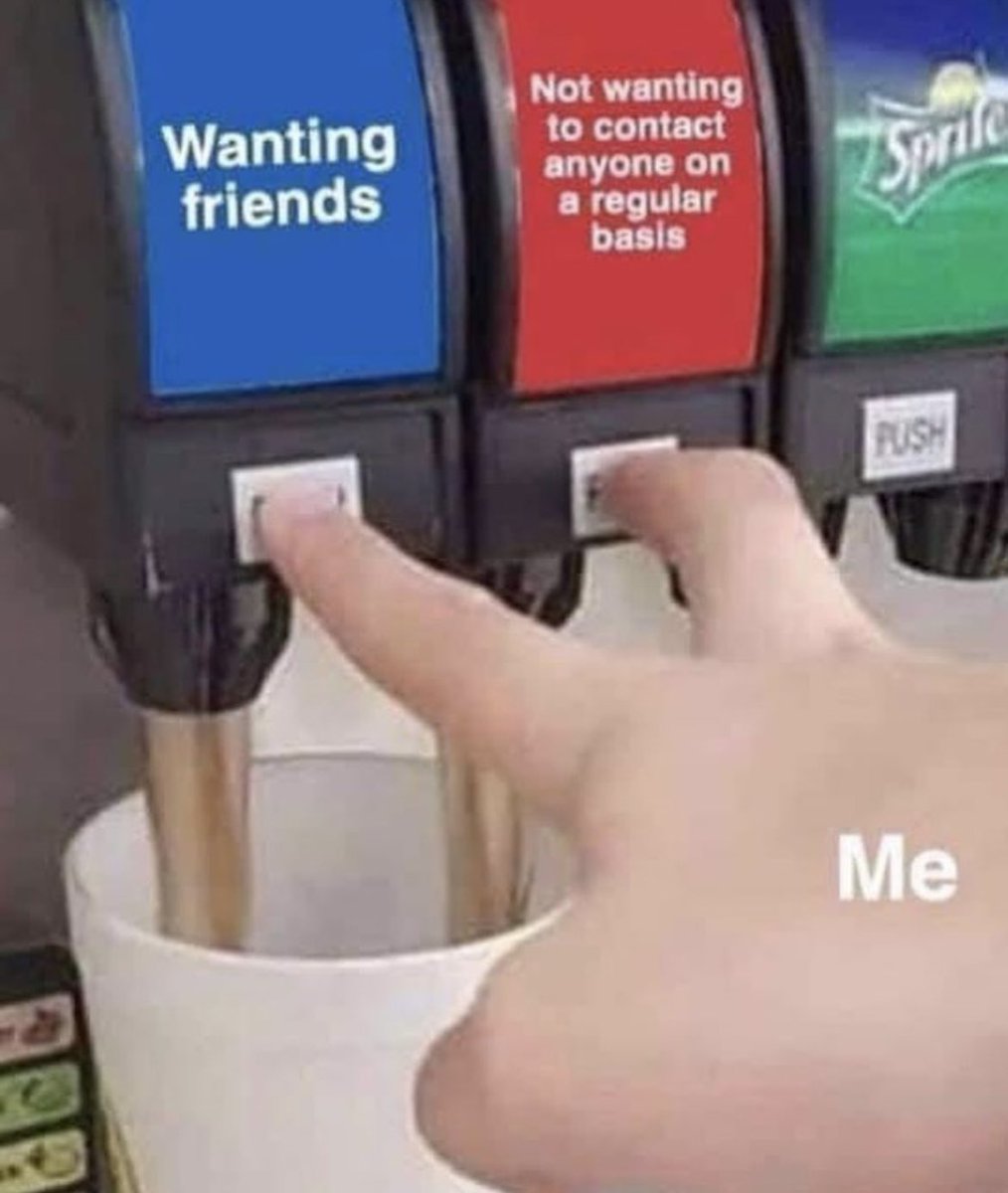 i don't know if its lazy or im scared of being annoying