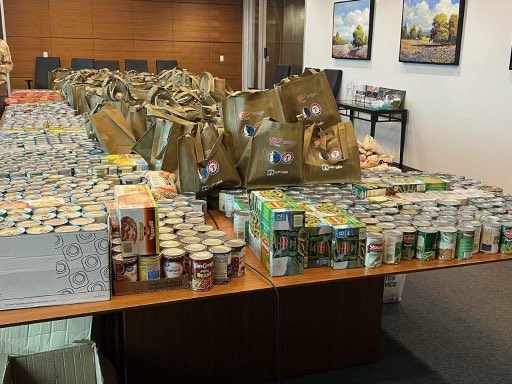 DFW UPS! Aside from everything you all collected we used the funds that Deryl Hill - RR President &amp; Steve Kenneke Air Region VP donated to buy more canned food. Thank You for your efforts! Because of you many families will have food on their tables this Thanksgiving Holiday