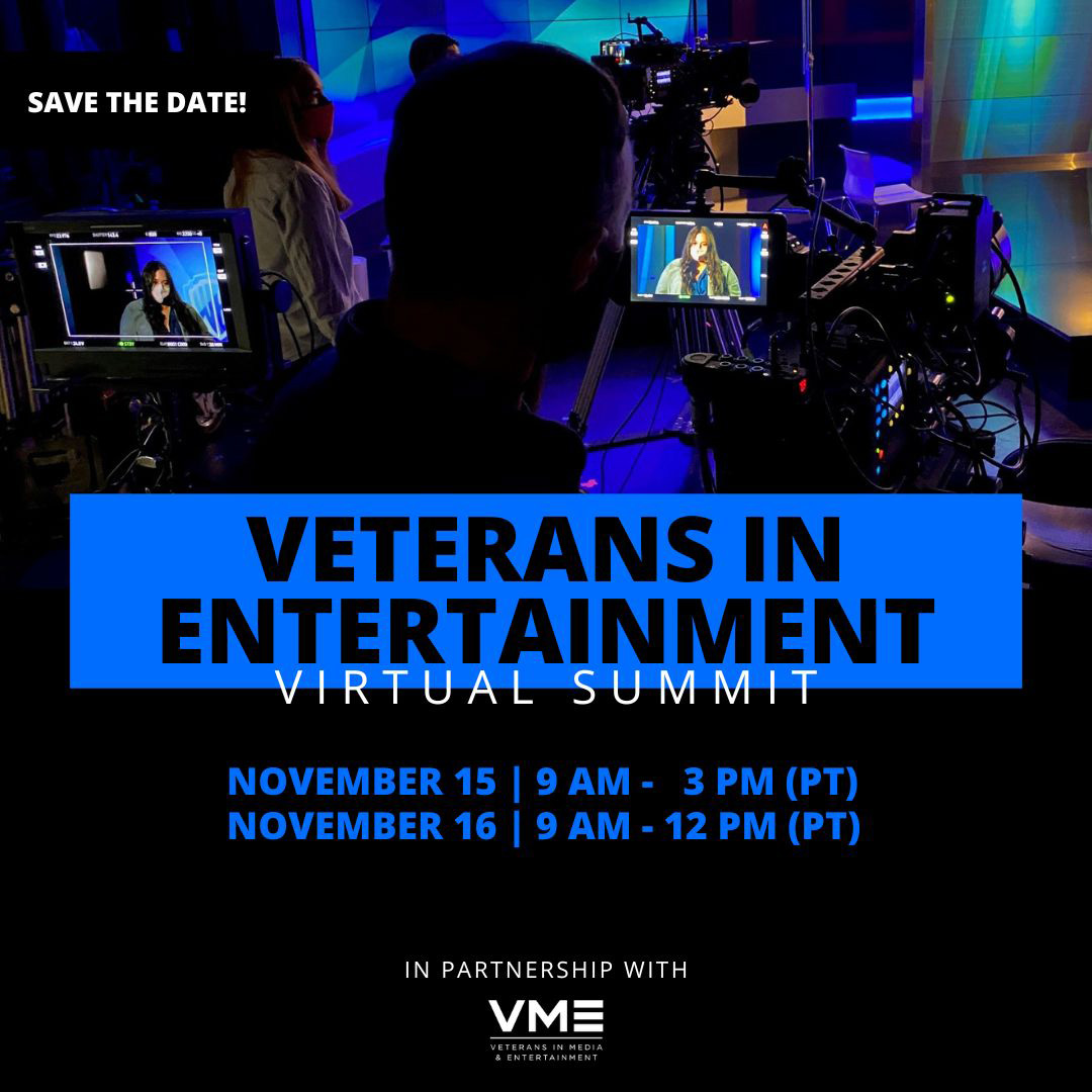 In honor of Veterans Day in the U.S., we are happy to share that #SonyPics is proud to sponsor next week’s Veterans in Entertainment Summit, which connects current and former members of the military to career pathways in the media and entertainment industries.
