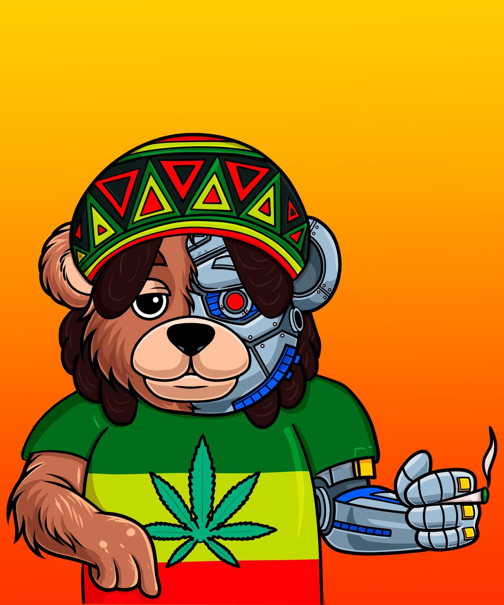 Marley NFT...
Presenting the fourth All-Starz Edition character.
Remember that getting one All-Starz Editon NFT gives you the opportunity to co-design and get the garment linked to the NFT owned
#NFT  #reggae #reggaemusic #jamaica #music #rasta #rastafari #weed #cannabis