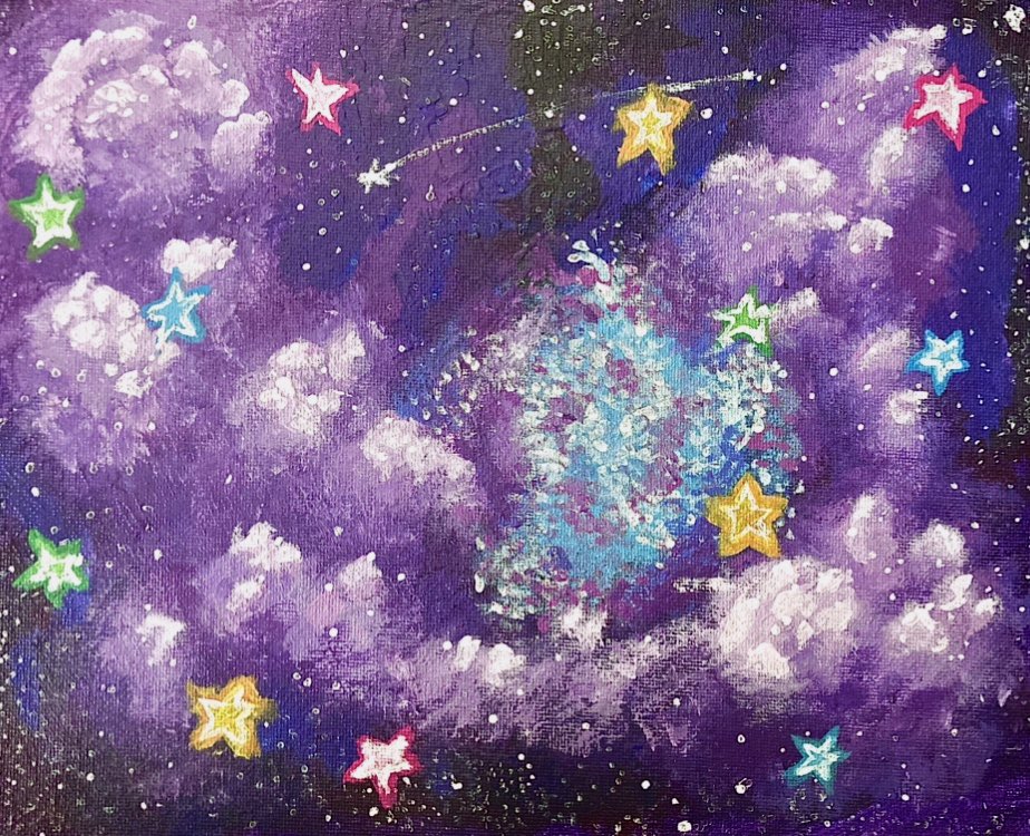 PLUMEI0's tweet photo. acrylic on canvas board 😳😳😳 https://t.co/e7hd2RSXFl