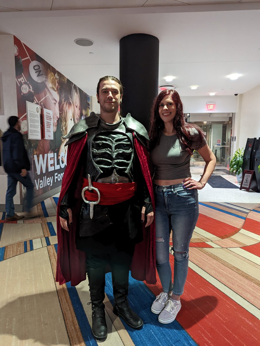 At scg con and met yawgmoth.  #SCGPhilly