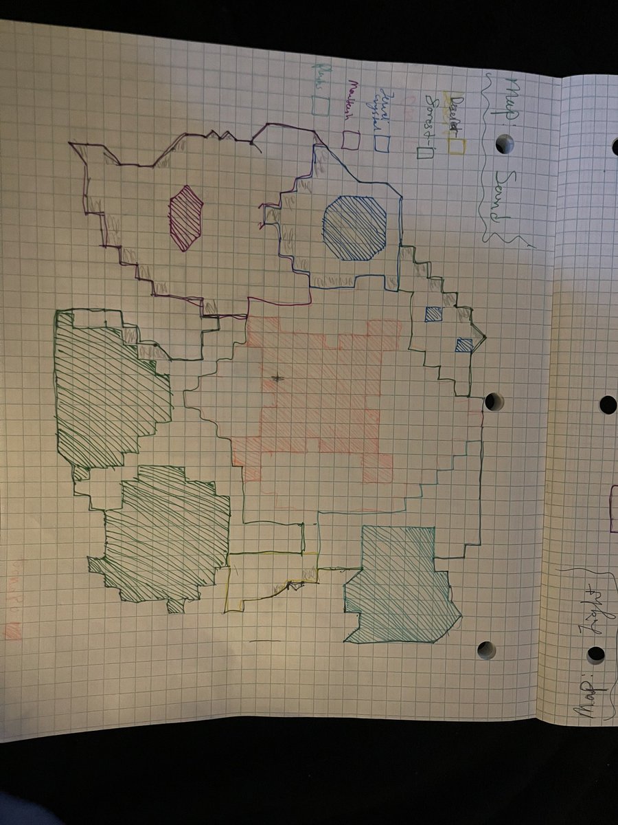 mortapolis's tweet photo. Here’s some maps that will be in the game Alibe: Libb Like Me - Physical,  Light and Sound are displayed in the images below, respectively #gamedev #Pixelart https://t.co/aTpRM71TTx
