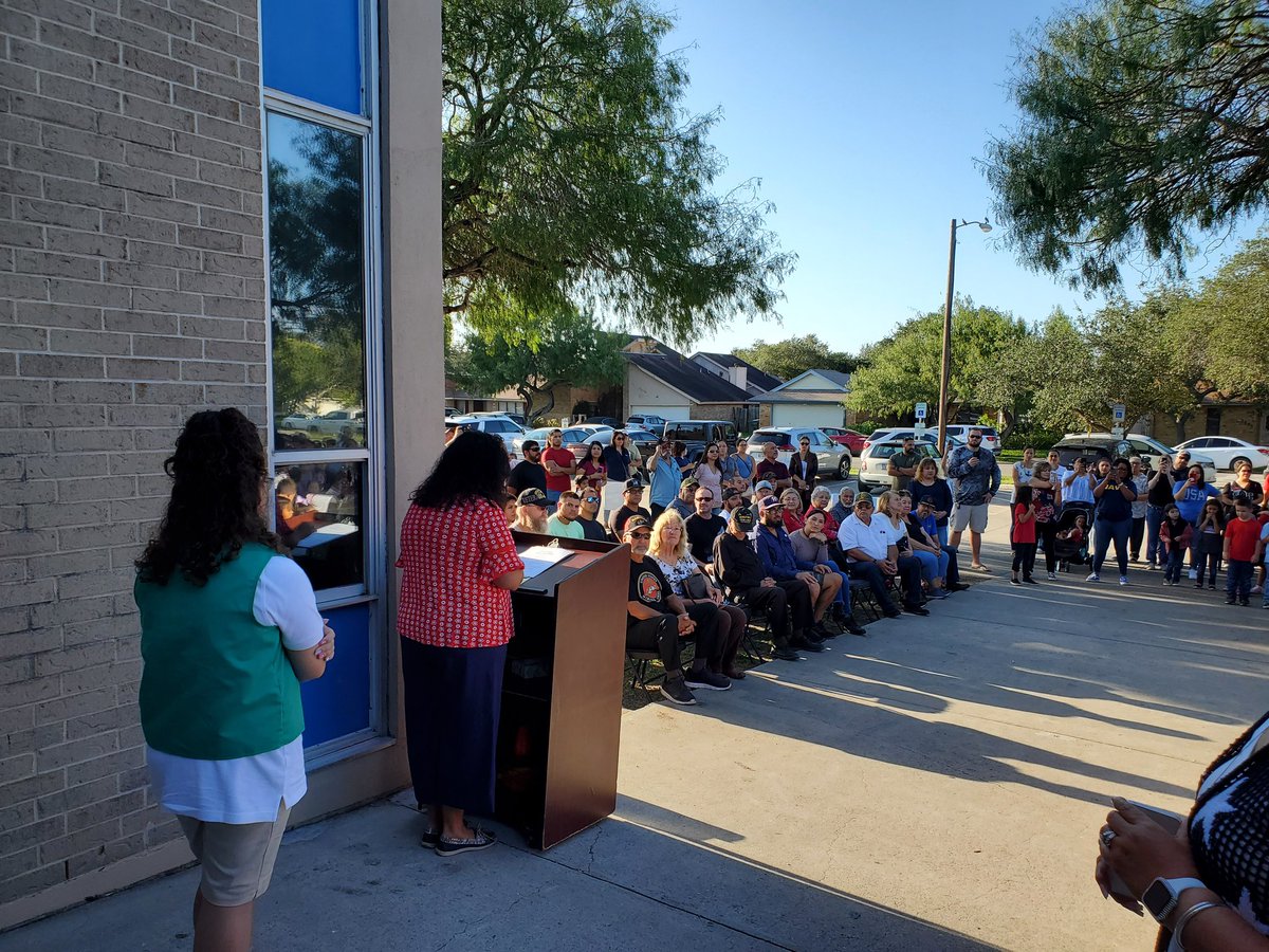 Today, <a href="/club_estates/">Club Estates Elem.</a> honored our Veterans! Happy Veterans Day to all who have served. <a href="/mphernandez73/">Mari Hernandez</a>  <a href="/CCISD/">CCISD</a>