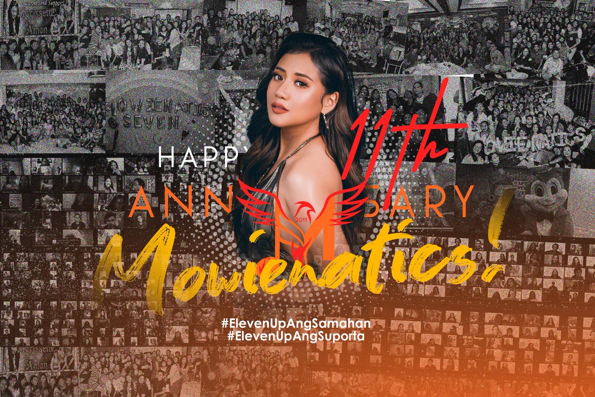 11 years na tayo! Kaya ELEVEN UP na rin ang ating SAMAHAN!🤗😘❤️🫶

#ElevenUpAngSamahan dahil ang dami na nating pinagdaanan.

Kapit lang guys dahil marami pa tayong pagsasamahan.

#ElevenUpAngSuporta sa ating nag iisang Asia's Phoenix <a href="/itsMorissette/">Morissette</a>