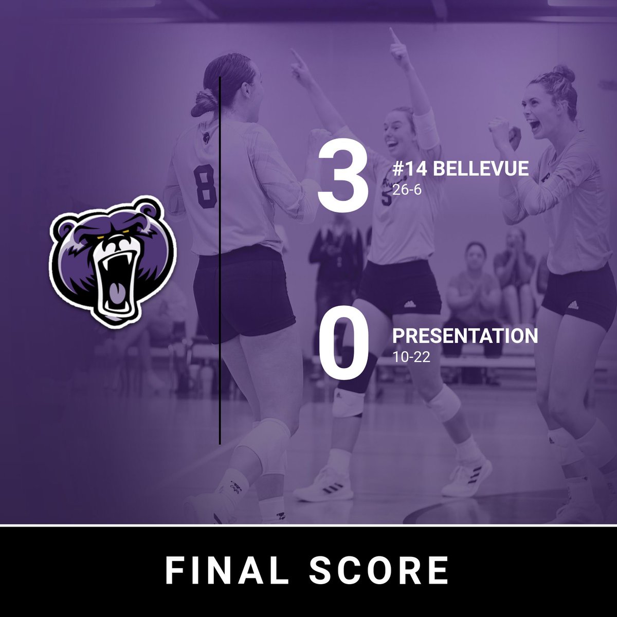 On to the ‘ship! 🚢

The Bruins sweep aside the Saints to advance to tomorrow’s NSAA tournament championship match.