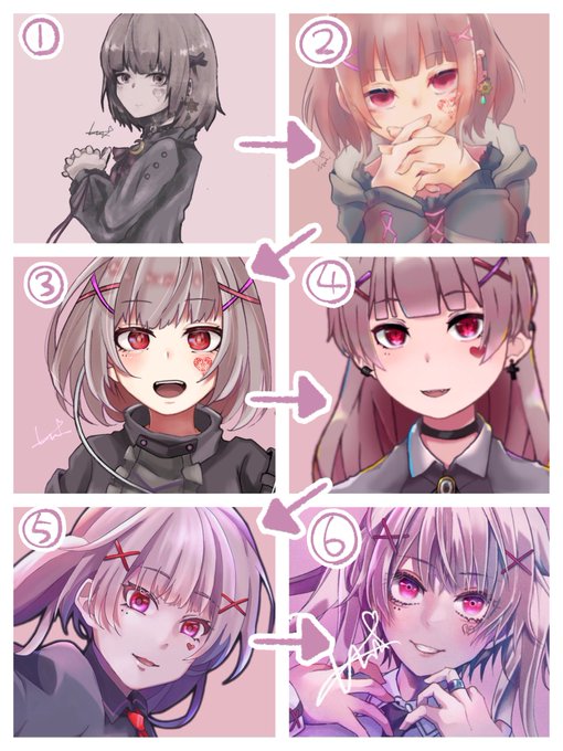 歴代アイコン並べてみました
いいですか…皆さん……
これが……『成長』です……
(約3年間のやつ)
(④からPC使い始めた) https://t.co/LIiSR0EDaL 