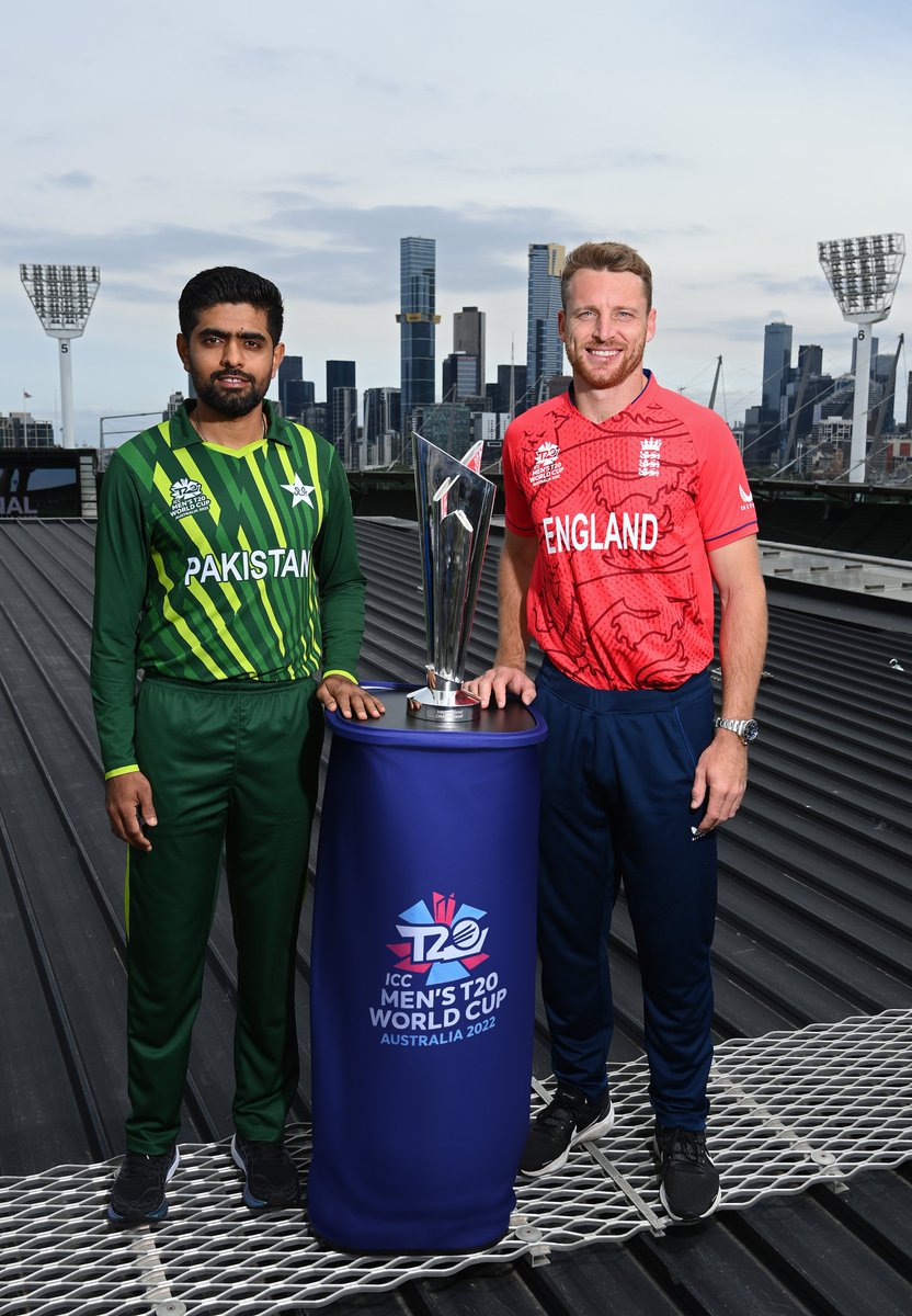 TheRealPCB's tweet photo. 🏆🇵🇰🏴󠁧󠁢󠁥󠁮󠁧󠁿
1️⃣ day to go for the final!

#WeHaveWeWill | #T20WorldCup https://t.co/HsjjXXTwcg