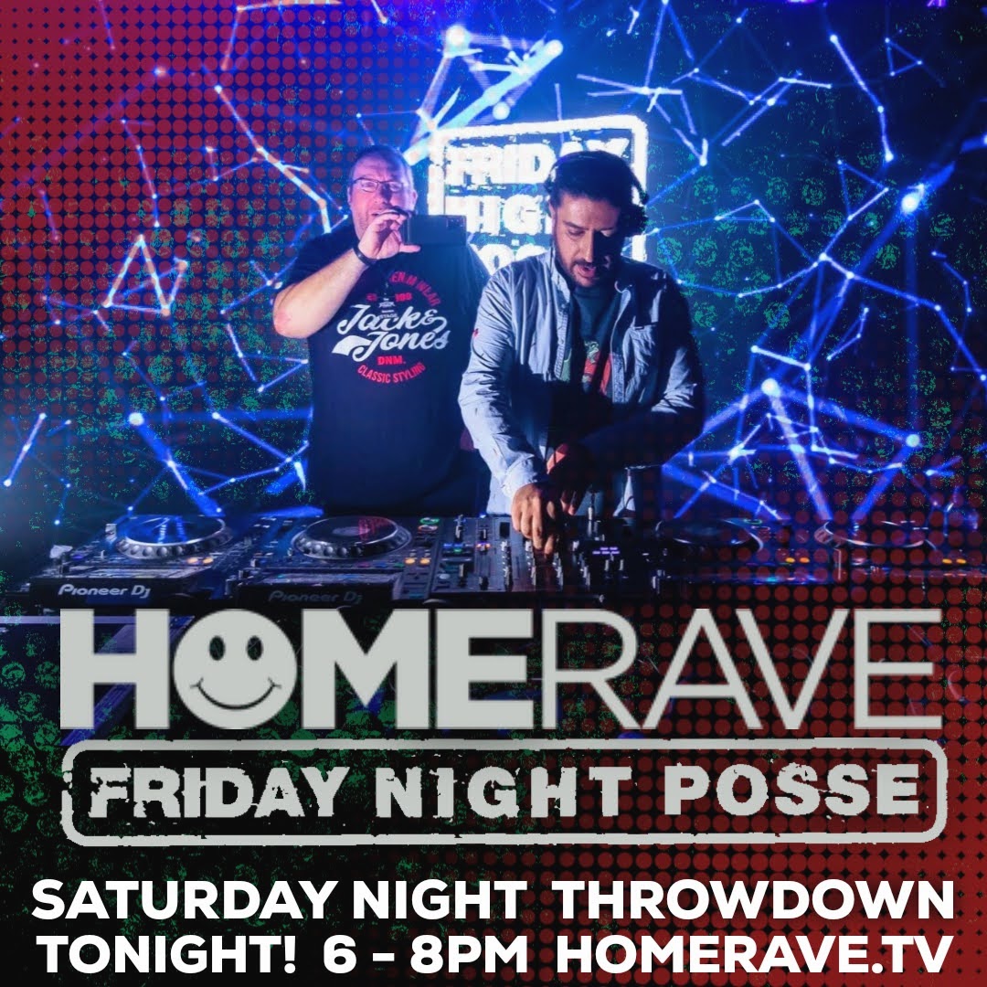 We back on Homerave!😁😍A bit earlier than usual... 6 - 8pm🥳 Playing all sorts old &amp; new! Hopefully see ya later🤩

U can watch FREE with the link below, plus DJs who are exclusively on there too🤩30 days full access (exclusive from me) click the link --&gt; homerave.tv/orders/custome…