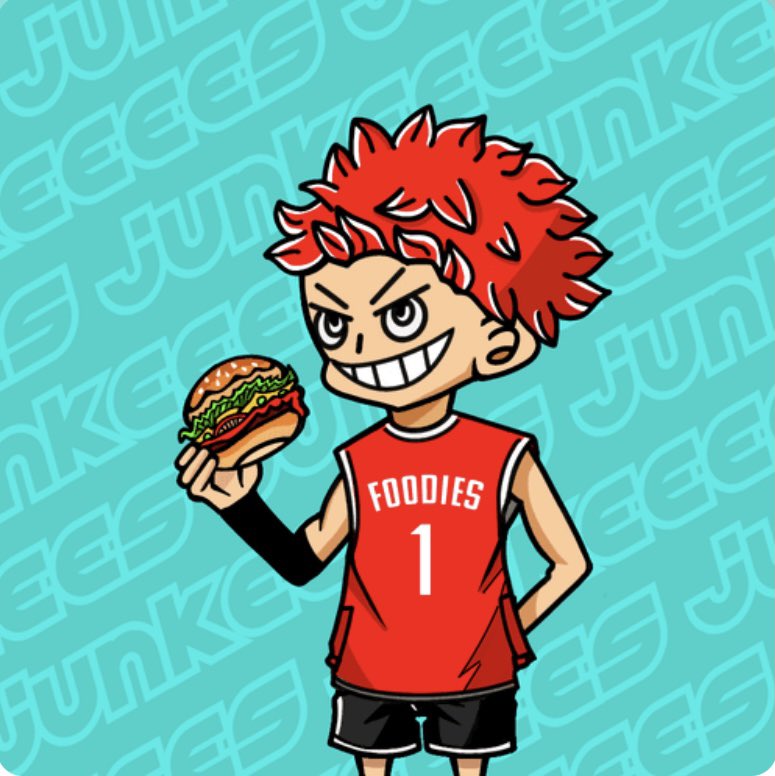 didpacchan's tweet photo. 🍔🍟ジャンキーーファイヤーーー🔥🔥
めちゃカッコいい、楽しめるNFTありがとうございます😆❗️
これからの皆さん、
プラチナ段階で半数以上ミントされてるはずなので、確実に激戦になりそう🤔
@junkeeees_ROKU
@junkeeees_jpn
#JUNKeeeeS
#JunkFoodParty https://t.co/4Y4KMQE4q9