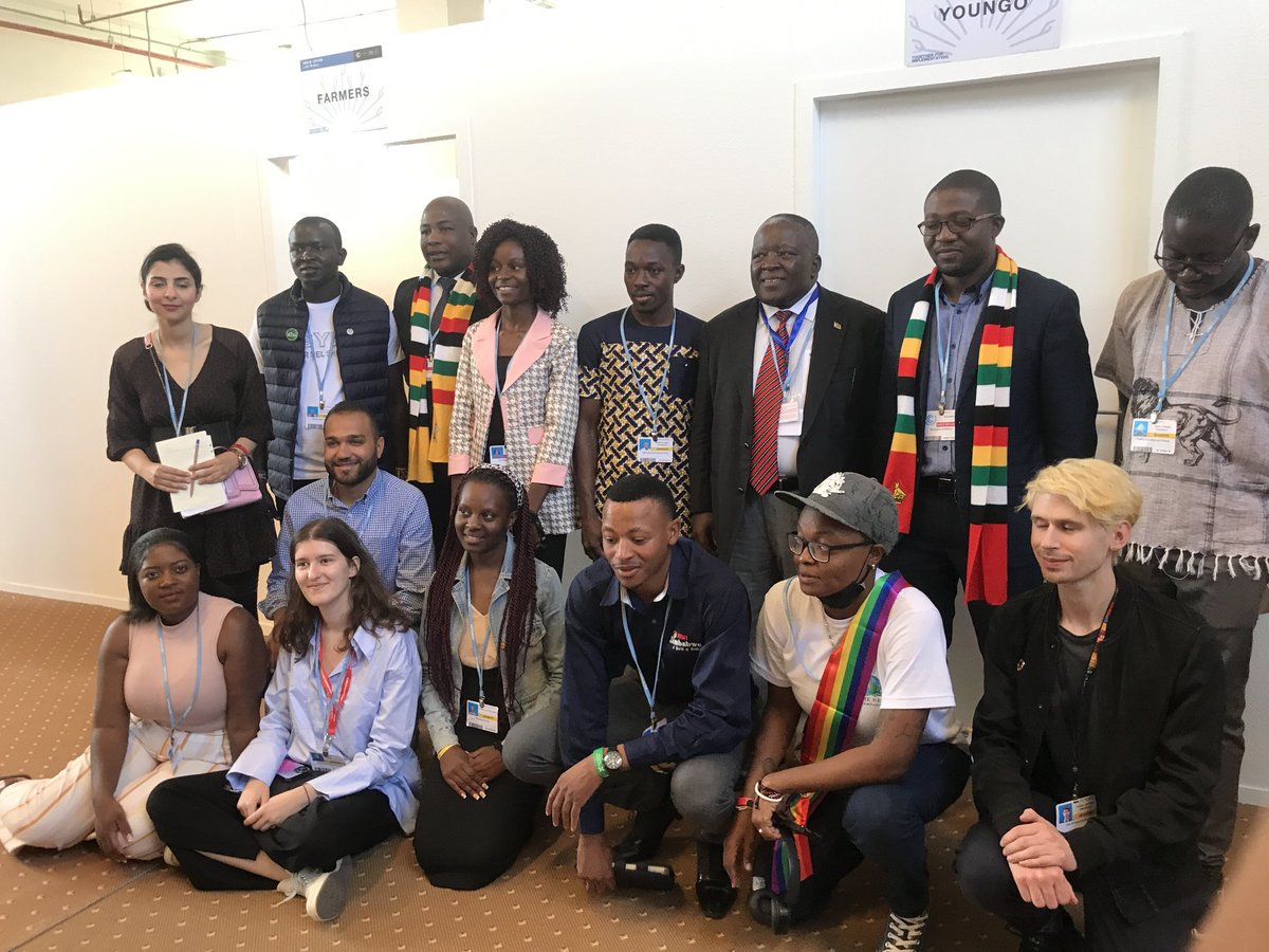 AyiccZim's tweet photo. It's a COP of engagement, a bilateral with the Minister of @METHI_Zimbabwe @nqo_nn and members of @IYCM on how to strengthen youth participation in the #African Region and imporovr the participation of young people on policy making. We acknowledge this support
#ZimatCOP27 https://t.co/TwLJpHXX9r