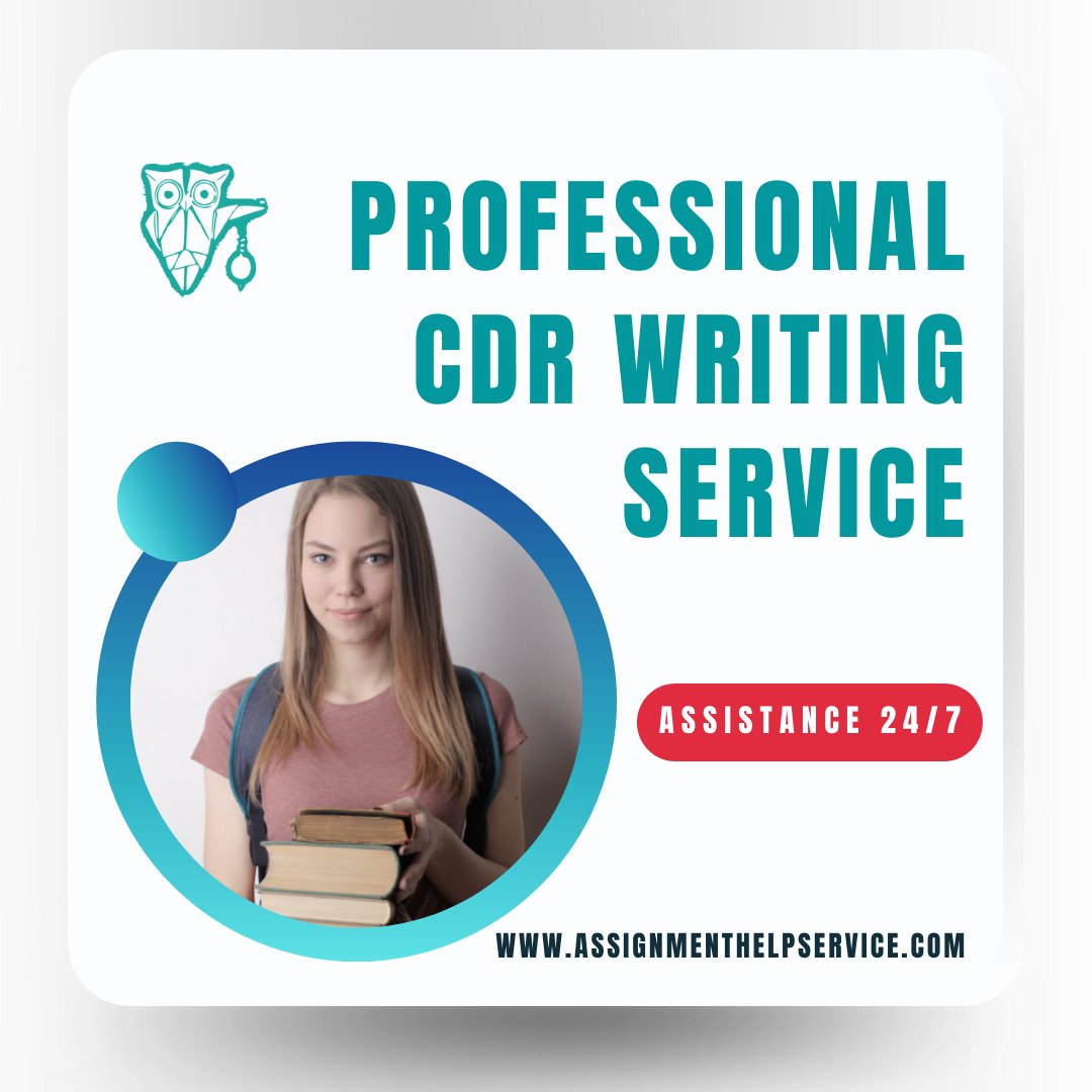 assignmentglobe's tweet image. CDR writing can be a challenging task. Professional CDR experts are here to assist you with the best solution.
#assignmenthelpservice #CDRwriting #CDRhelper #CDRexpert #CDRwritingservice #CDRhelponline